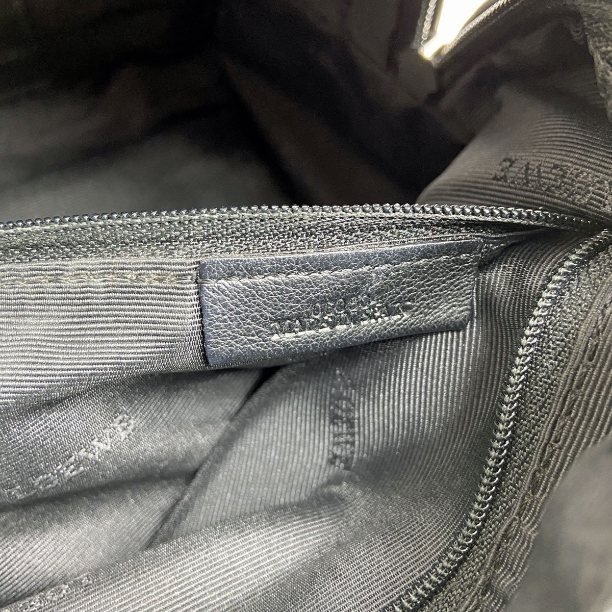 LOEWE ロエベ ハンドバッグ アマソナ29 レザー ブラック シルバー金具
