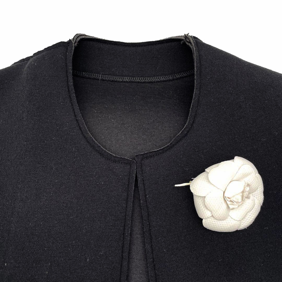 CHANEL シャネル コサージュ カメリア ホワイト ヴィンテージ