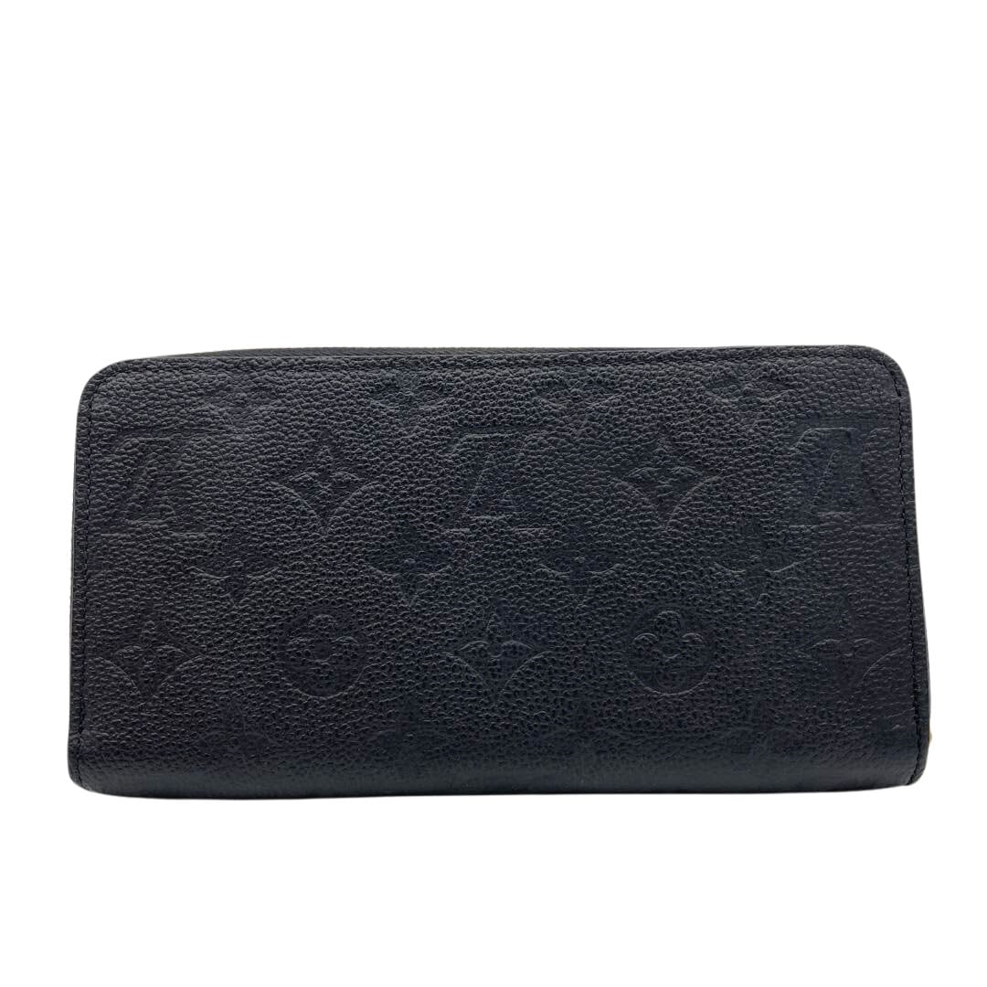 LOUIS VUITTON ルイヴィトン ラウンドファスナー長財布 ジッピー・ウォレット モノグラム・アンプラントレザー ノワール M61864
