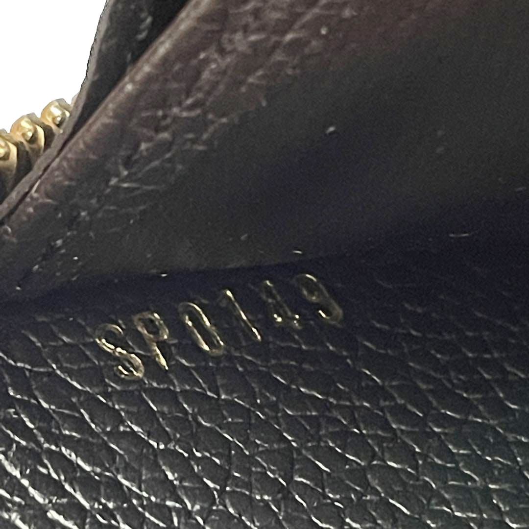 LOUIS VUITTON ルイヴィトン ラウンドファスナー長財布 ジッピー・ウォレット モノグラム・アンプラントレザー ノワール M61864