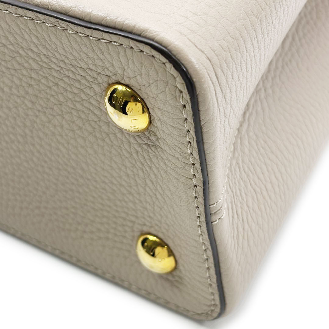 LOUIS VUITTON ルイヴィトン 2WAYハンドバッグ カプシーヌMM トリヨンカーフレザー/パイソン ガレ N92802