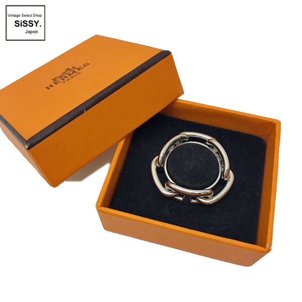 HERMES エルメス スカーフリング シェーヌダンクル ルガテ