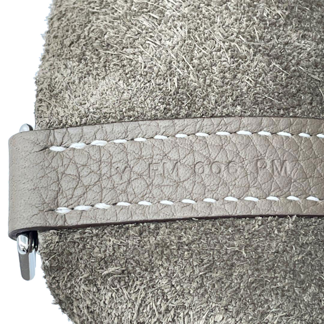 HERMES エルメス ハンドバッグ ピコタンロックMM トリヨンクレマンス エトゥープ シルバー金具 Y刻印