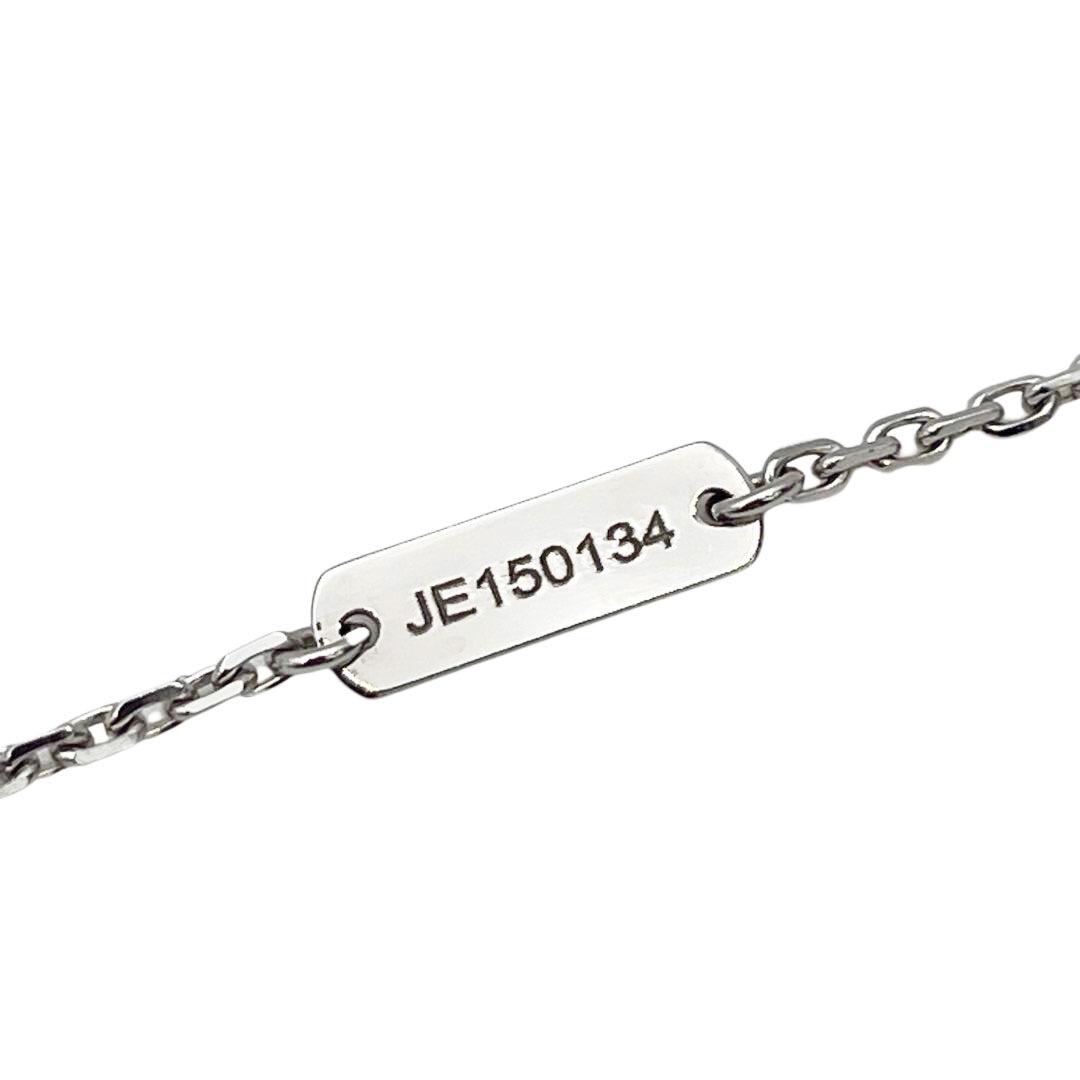 Van Cleef & Arpels ヴァンクリーフ&アーペル ヴィンテージアルハンブラ ペンダントネックレス 750WG ホワイトシェル 5.2g VCARF48700