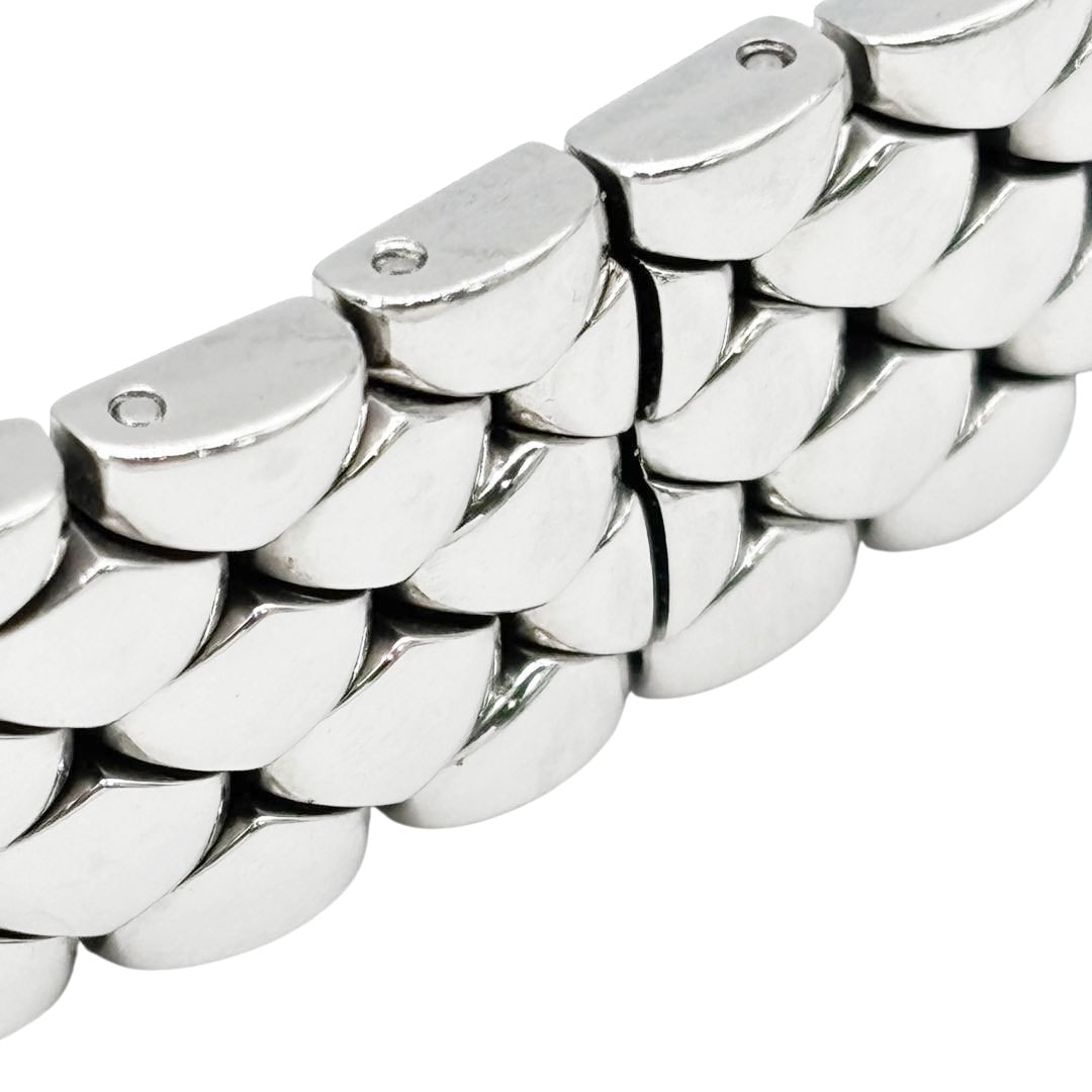 Van Cleef & Arpels ヴァンクリーフ&アーペル レディース腕時計 ラ・コレクション QZ SS シルバー 53607 HH5