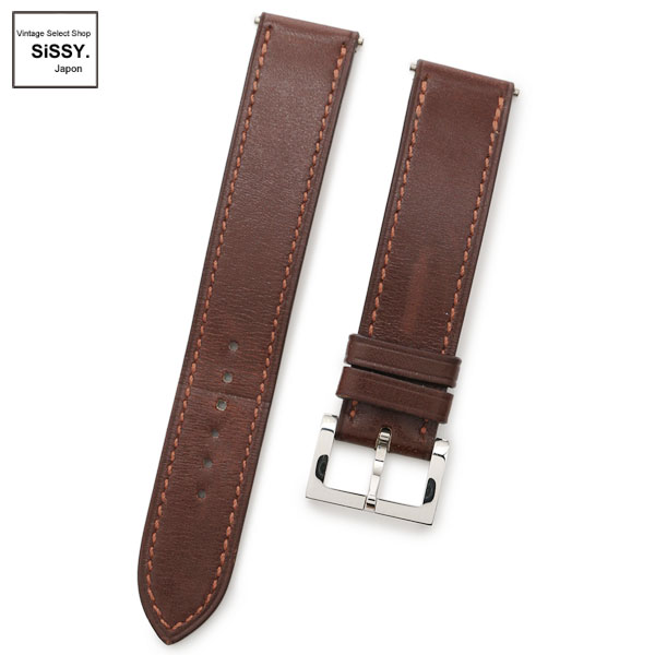 ■エルメス■ ベルトウォッチ レディース 腕時計 クオーツ SS シルバー ブラック/ブラウン D刻印 【HERMES】
