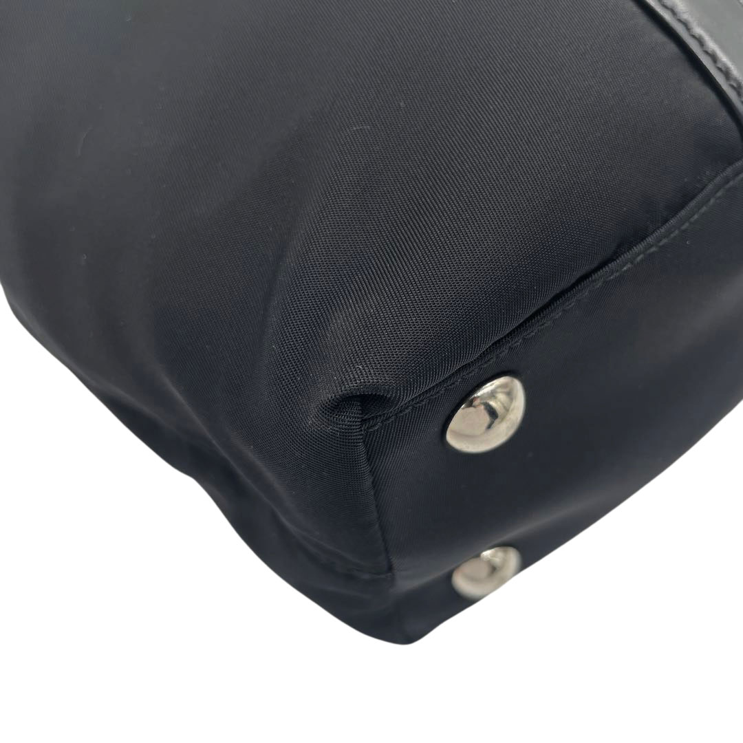 PRADA プラダ 2WAYハンドバッグ 斜めがけショルダーバッグ ナイロン ブラック B1066M