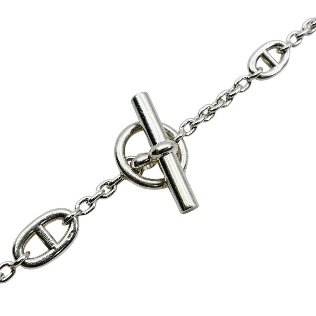 HERMES エルメス ロングネックレス ファランドール120