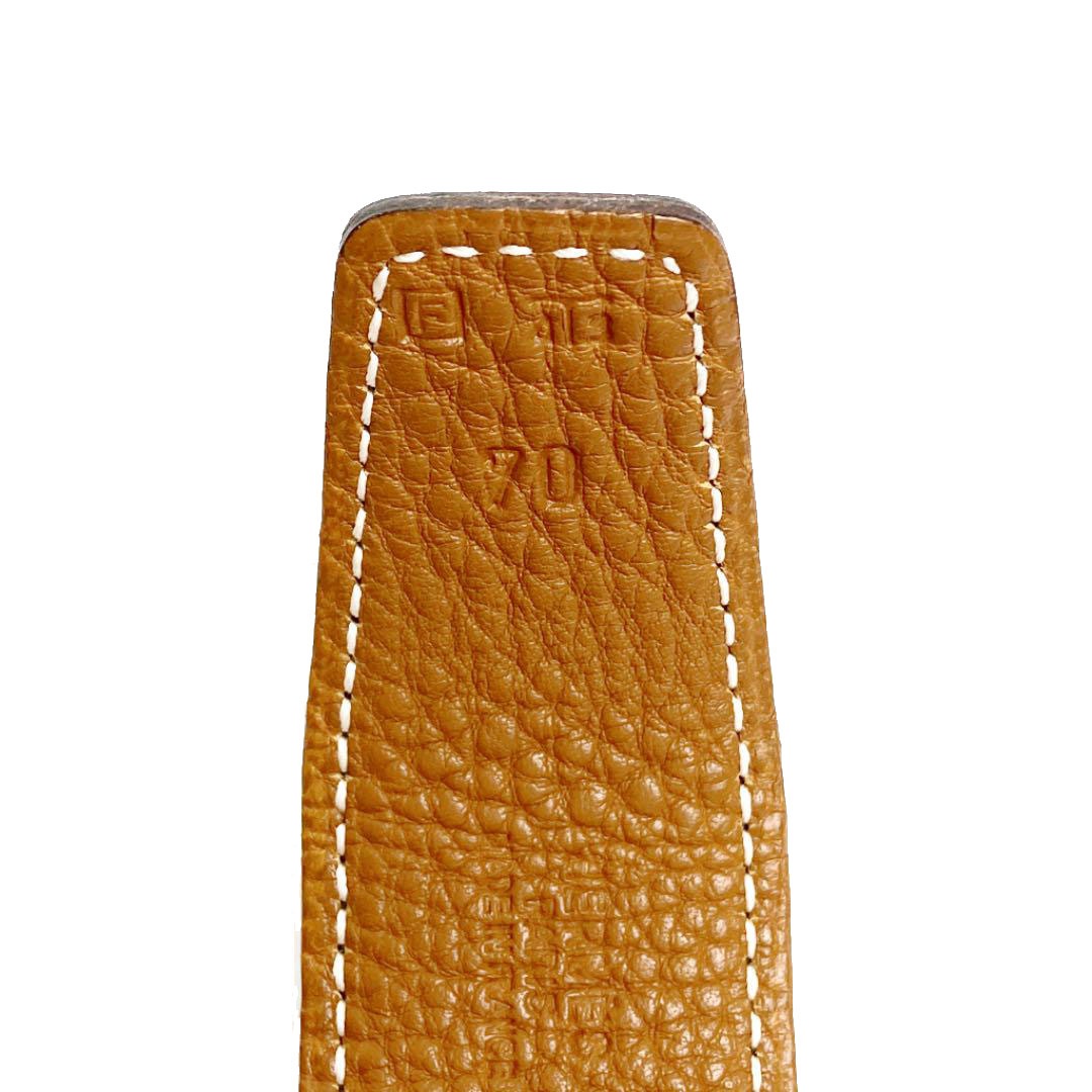 HERMES エルメス コンスタンス Hベルト 70 ブラック ゴールド シルバー金具 □F刻印（2002年頃製造）
