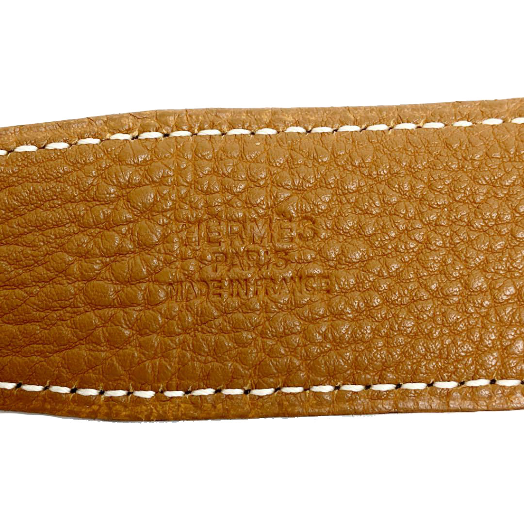 HERMES エルメス コンスタンス Hベルト 70 ブラック ゴールド シルバー金具 □F刻印（2002年頃製造）