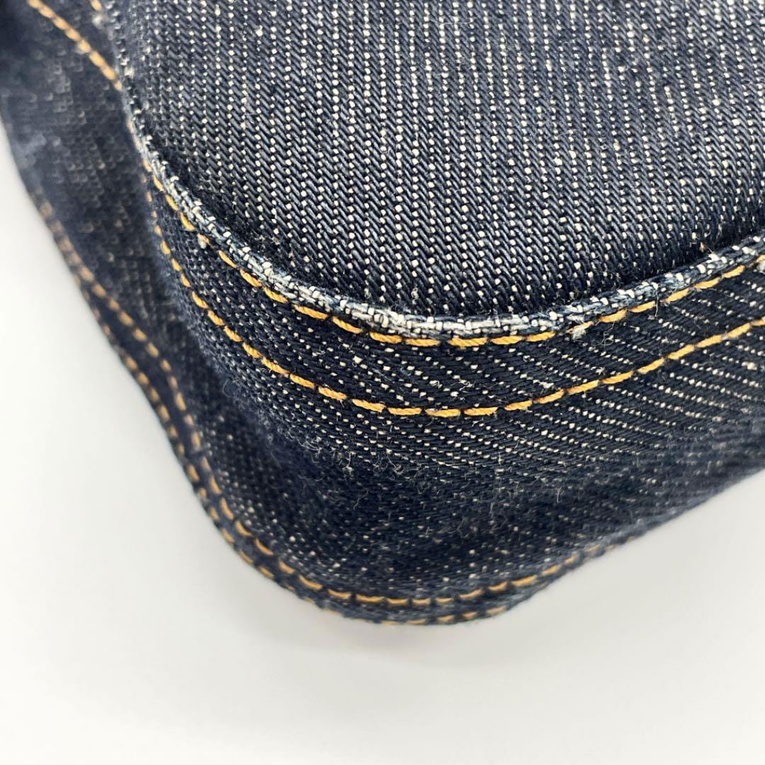 FENDI フェンディ アクセサリーポーチ デニム インディゴ ハンドバッグ FENDI フェンディ アクセサリーポーチ デニム インディゴ