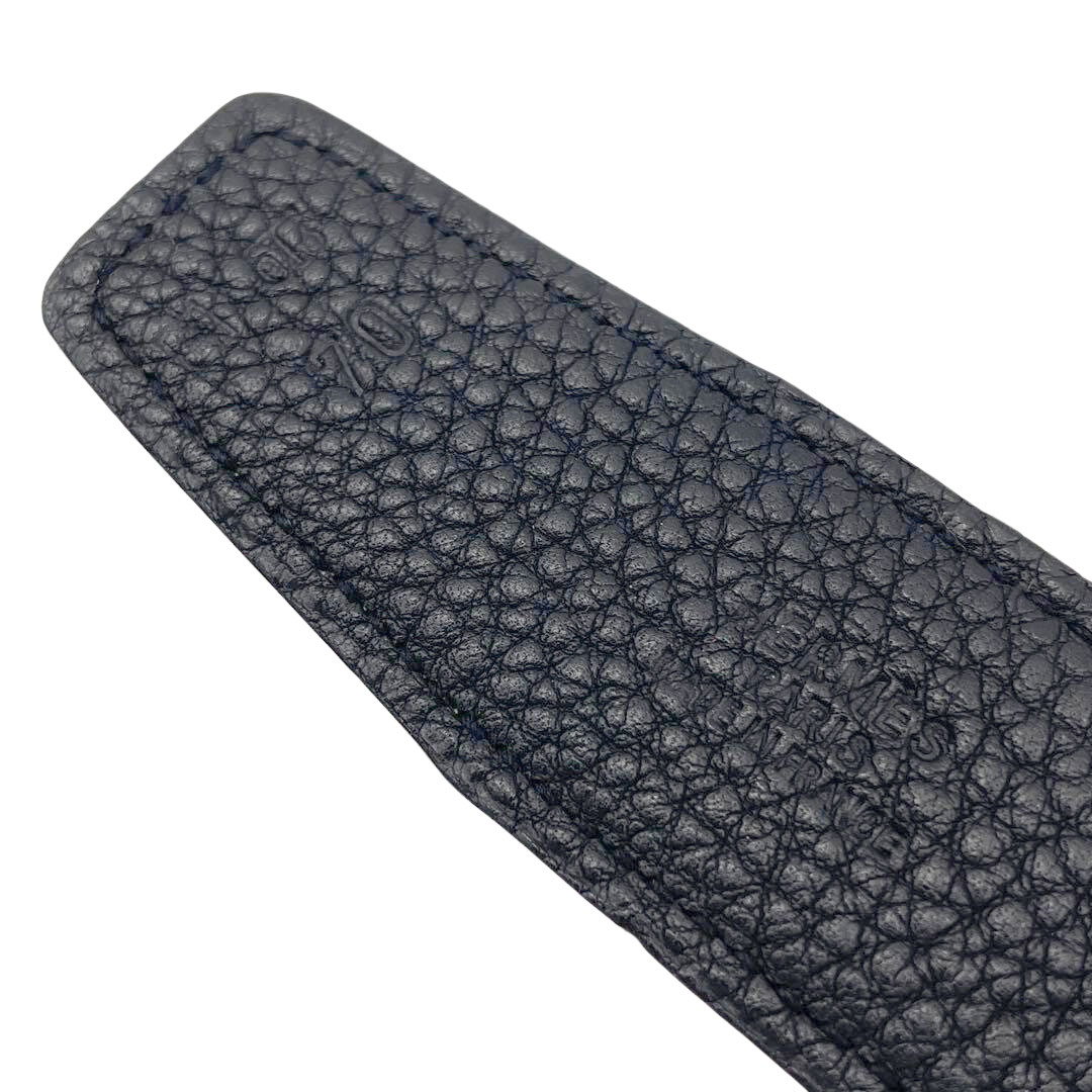 HERMES エルメス Hベルト コンスタンス リバーシブル 70 リセ/トゴ ブラウン ブラック シルバー金具 □F刻印