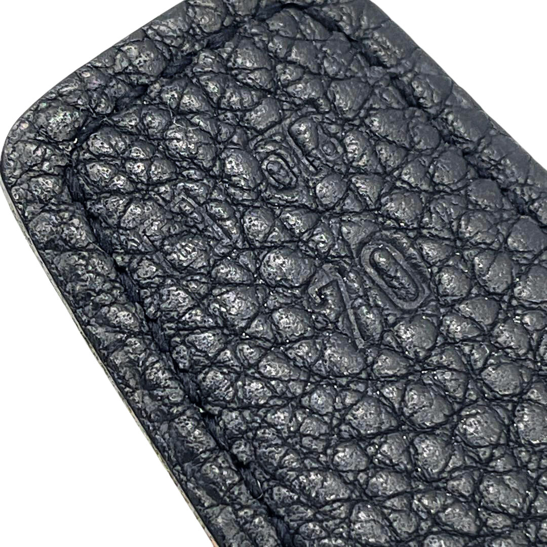 HERMES エルメス Hベルト コンスタンス リバーシブル 70 リセ/トゴ ブラウン ブラック シルバー金具 □F刻印