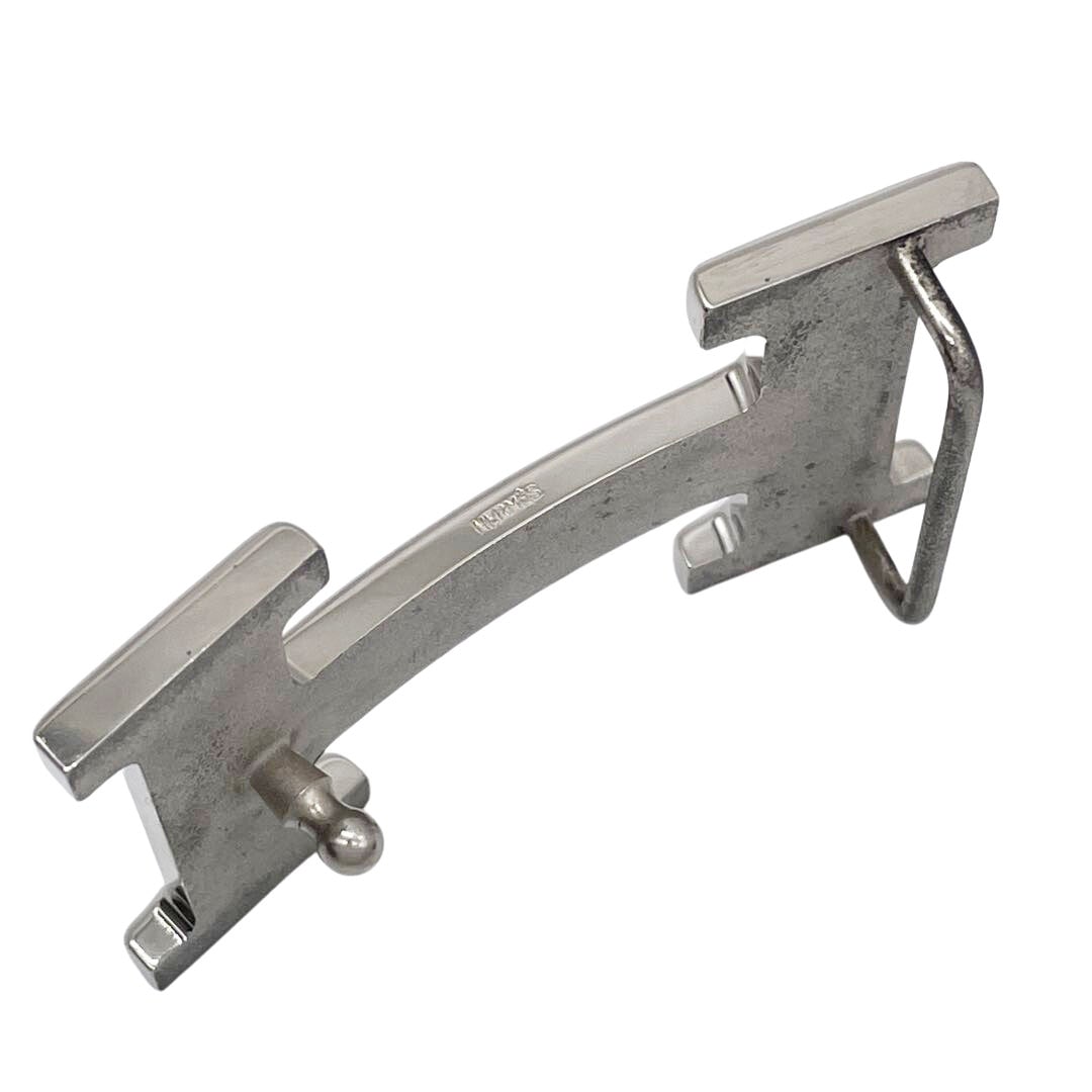 HERMES エルメス Hベルト コンスタンス リバーシブル 70 リセ/トゴ ブラウン ブラック シルバー金具 □F刻印