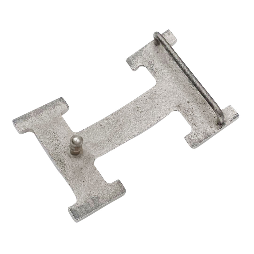 HERMES エルメス Hベルト コンスタンス リバーシブル 70 リセ/トゴ ブラウン ブラック シルバー金具 □F刻印