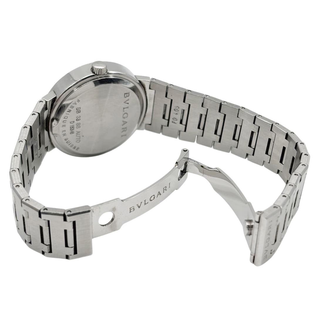 BVLGARI BB 33 S シルバー 時計 中古】 ブルガリ BVLGARI SS 腕時計 ブルガリブルガリ BB33SS