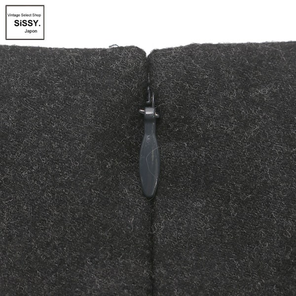 ■シャネル■ ワンピース ウール ダークグレー 99A 38(M) 【CHANEL】