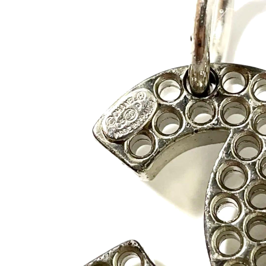 美品✨CHANEL ココ パンチング ピアス 03P ヴィンテージ 片耳 CHANEL 