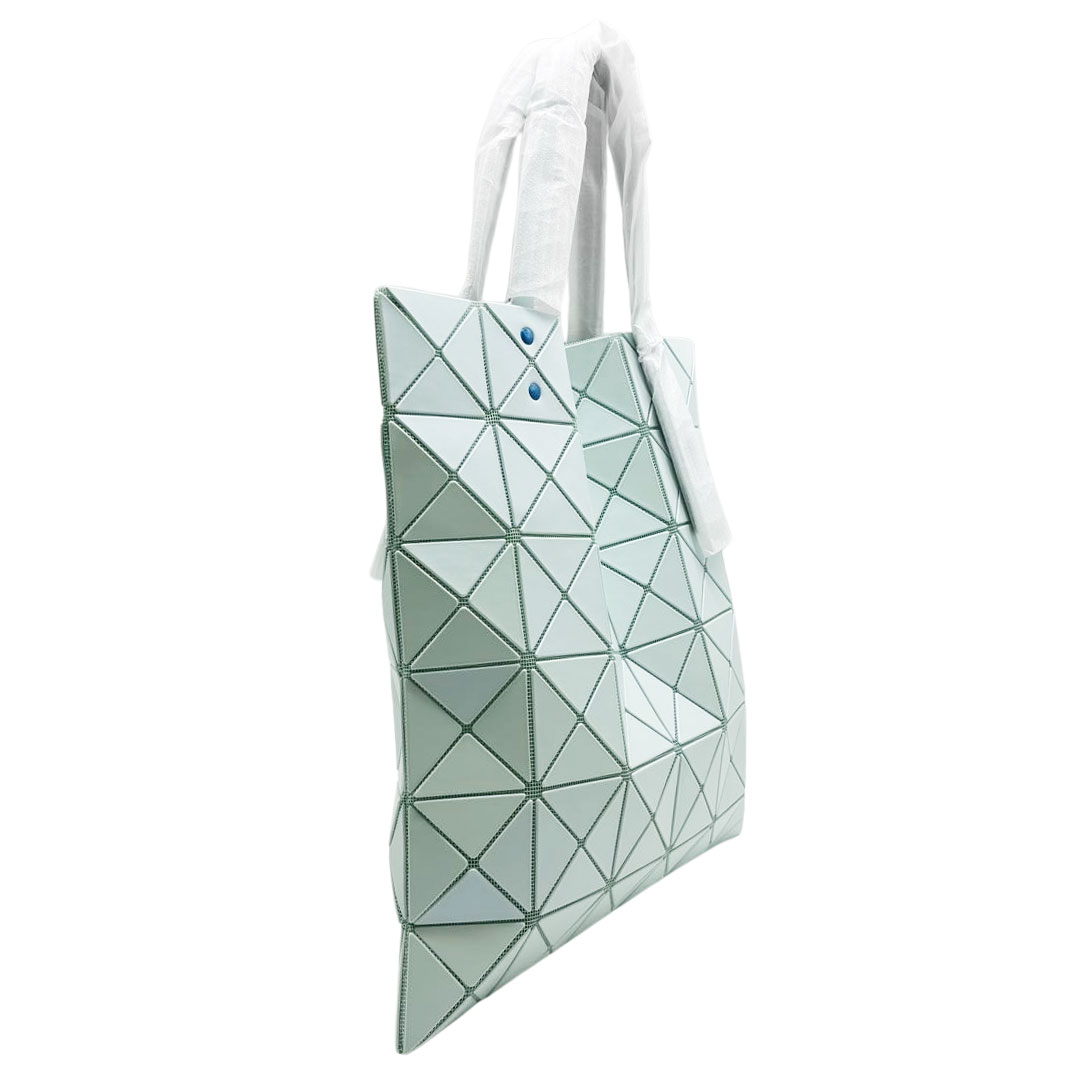 ISSEY MIYAKE BAOBAO イッセイミヤケ バオバオ ルーセント トートバッグ 6×6 ミントグリーン BB31AG623