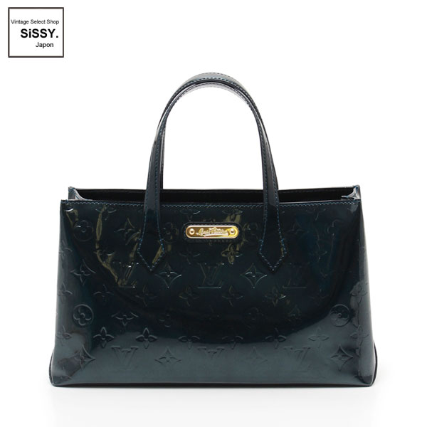 ■ルイ・ヴィトン■ ハンドバッグ ウィルシャーPM モノグラム ヴェルニレザー ブルーニュイ M93684 【LOUIS VUITTON】