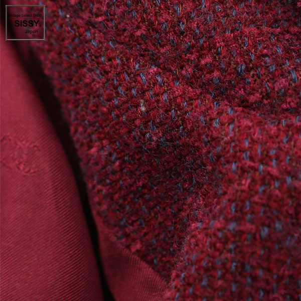 ■シャネル■ ココボタン ジャケット ウール ボルドー 98A 38(S) 【CHANEL】