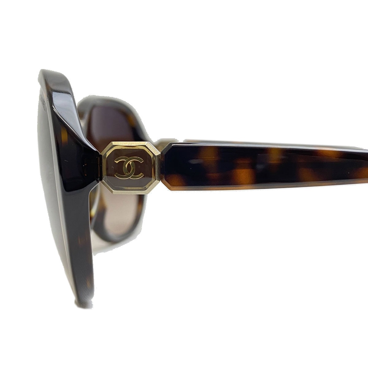 CHANEL シャネル サングラス ココマーク べっ甲柄 ブラウン系