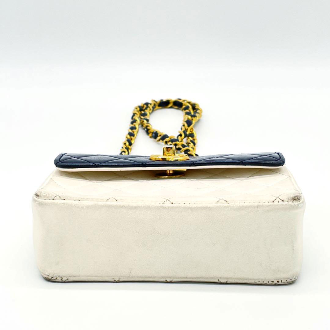 CHANEL シャネル ミニマトラッセ チェーンショルダーバッグ バイ