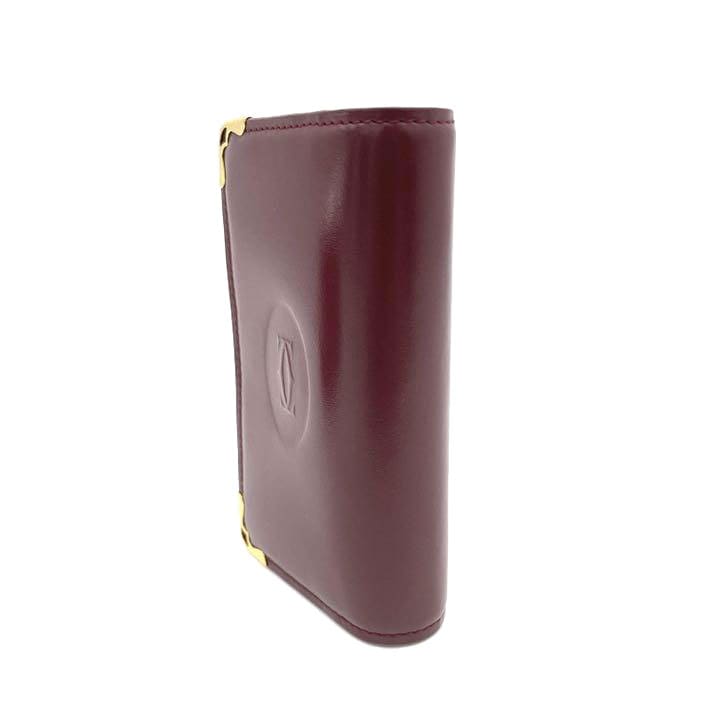 Cartier カルティエ 6連キーケース マストライン レザー ボルドー ...