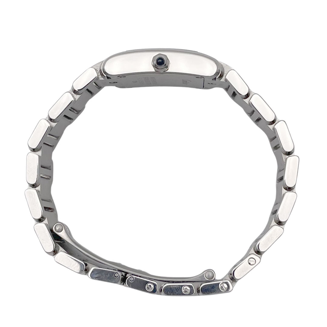 Cartier カルティエ タンクフランセーズSM レディース腕時計 QZ SS シルバー 白文字盤 W51008Q3