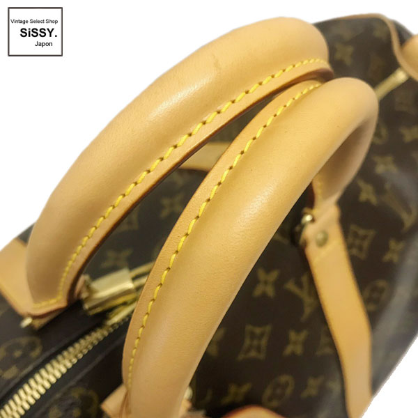 ■ルイヴィトン■ モノグラム キーポル45 ボストンバッグ PVC レザー ブラウン M41428 【LOUIS VUITTON】