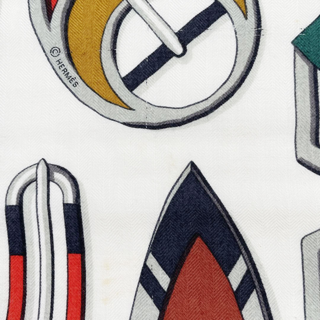 HERMES エルメス ショール ストール カレジェアン140 カシシル 『CARRE  