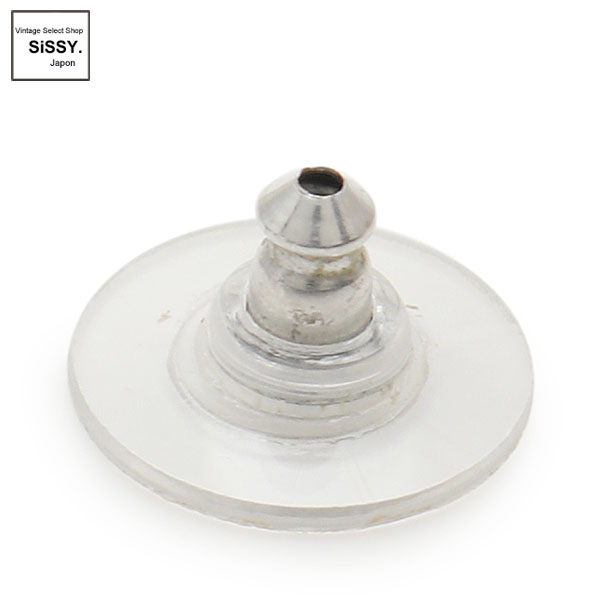 ■シャネル■ ココマーク ピアス シルバー ラインストーン 01P 【CHANEL】