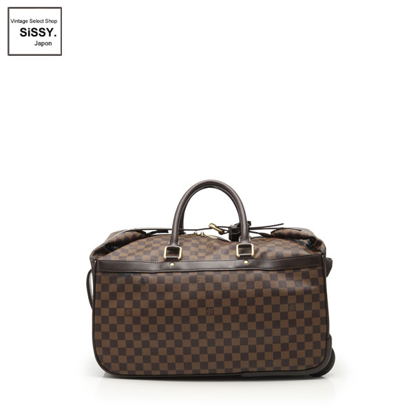 ■ルイヴィトン■ ダミエ エオール50 キャリーケース ボストンバッグ PVC レザー エベヌ ブラウン N23205 【LOUIS VUITTON】