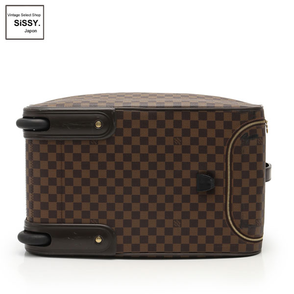 ■ルイヴィトン■ ダミエ エオール50 キャリーケース ボストンバッグ PVC レザー エベヌ ブラウン N23205 【LOUIS VUITTON】