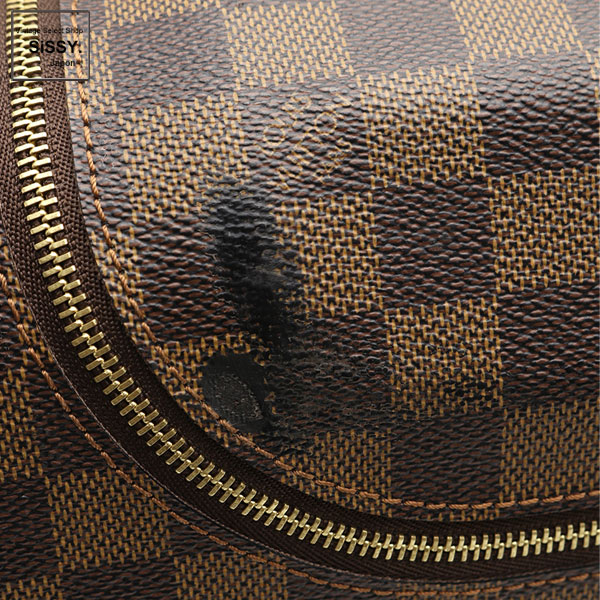 ■ルイヴィトン■ ダミエ エオール50 キャリーケース ボストンバッグ PVC レザー エベヌ ブラウン N23205 【LOUIS VUITTON】