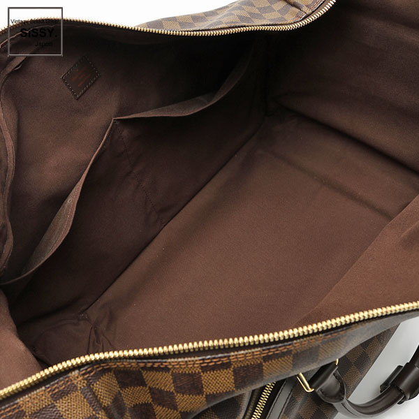 ■ルイヴィトン■ ダミエ エオール50 キャリーケース ボストンバッグ PVC レザー エベヌ ブラウン N23205 【LOUIS VUITTON】