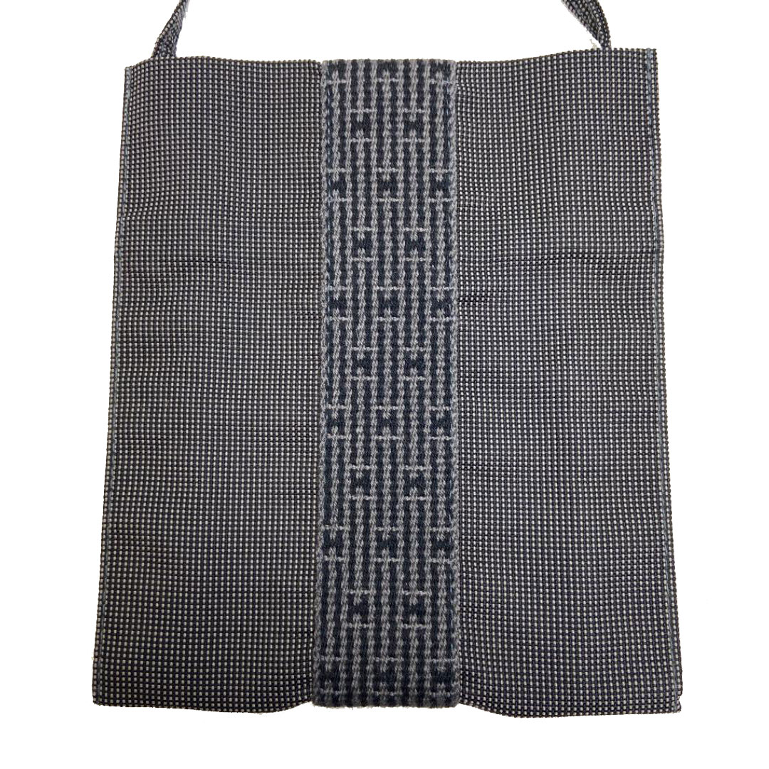 HERMES エルメス エールライン ポシェット ショルダーバッグ グレー