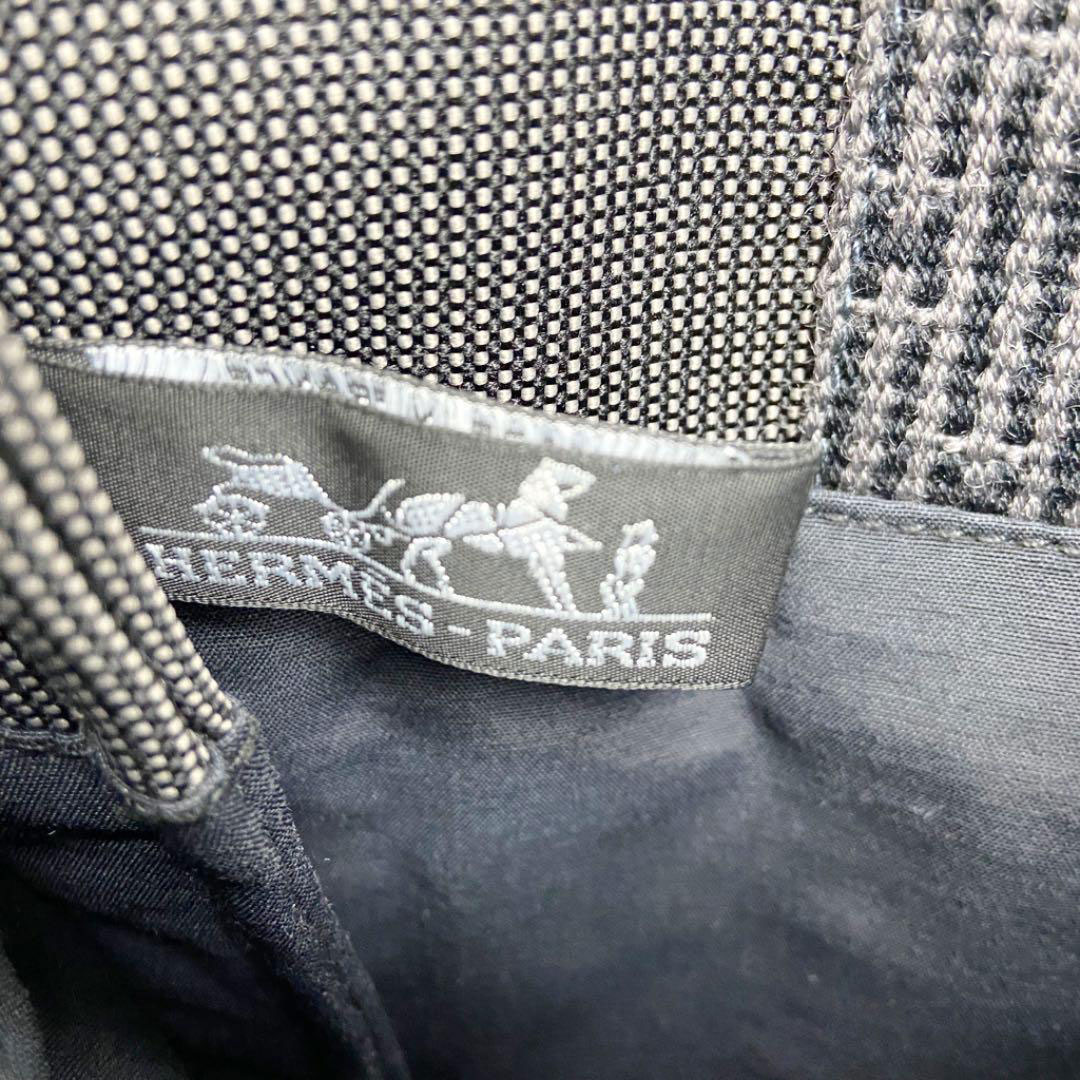 HERMES エルメス エールライン ポシェット ショルダーバッグ グレー