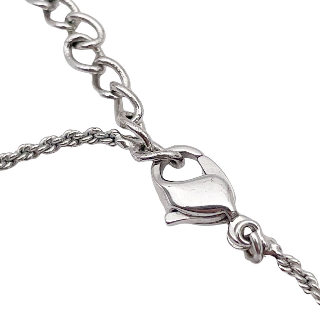 Christian Dior クリスチャンディオール ネックレス Diorロゴ シルバー