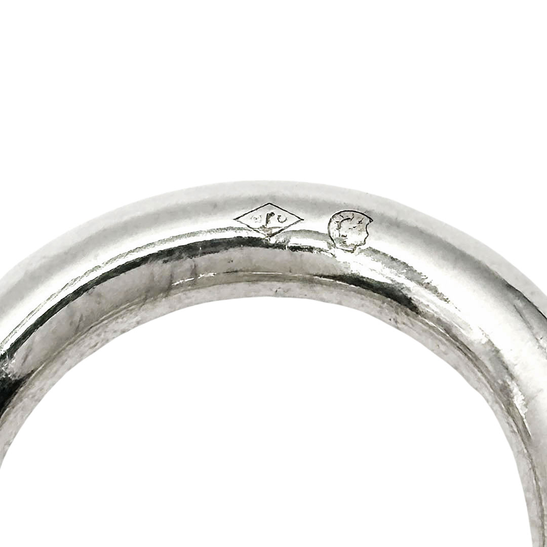HERMES エルメス ブレスレット シェーヌダンクルMM 15コマ Ag925 シルバー 54.5g