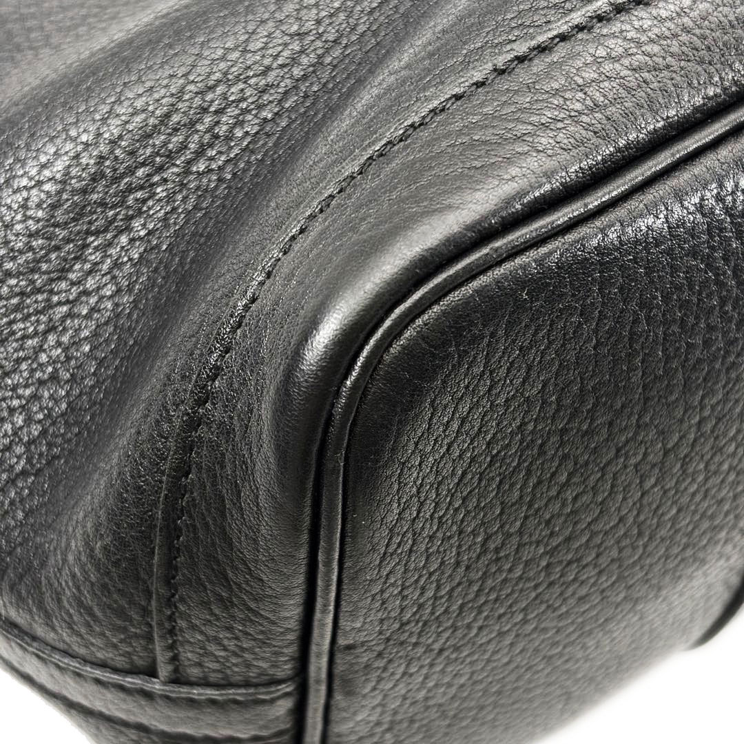 HERMES エルメス トートバッグ ガーデンパーティ30 TPM ネゴンダ ブラック □K刻印