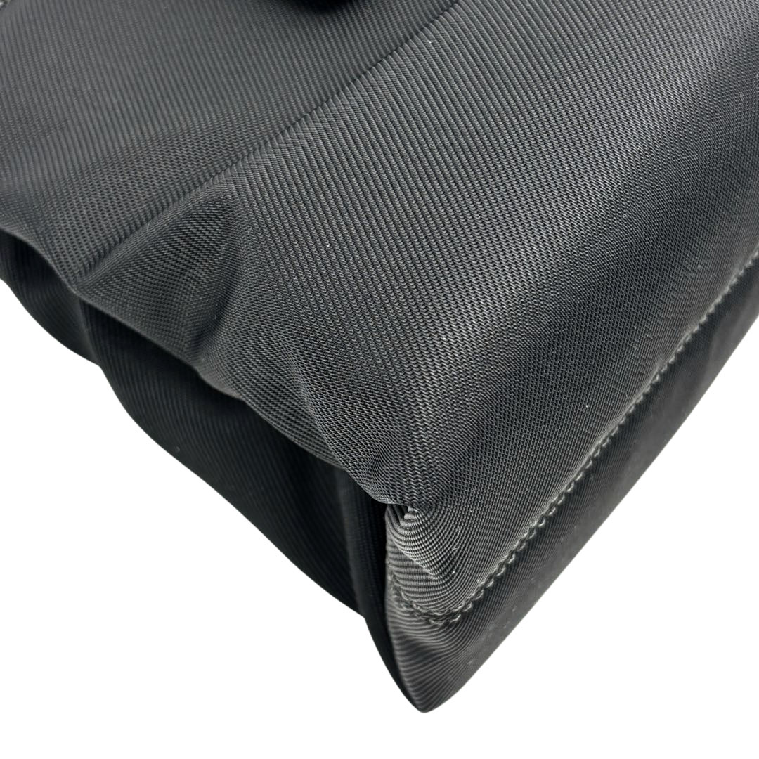 BVLGARI ブルガリ ミニハンドバッグ ナイロン/レザー ブラック