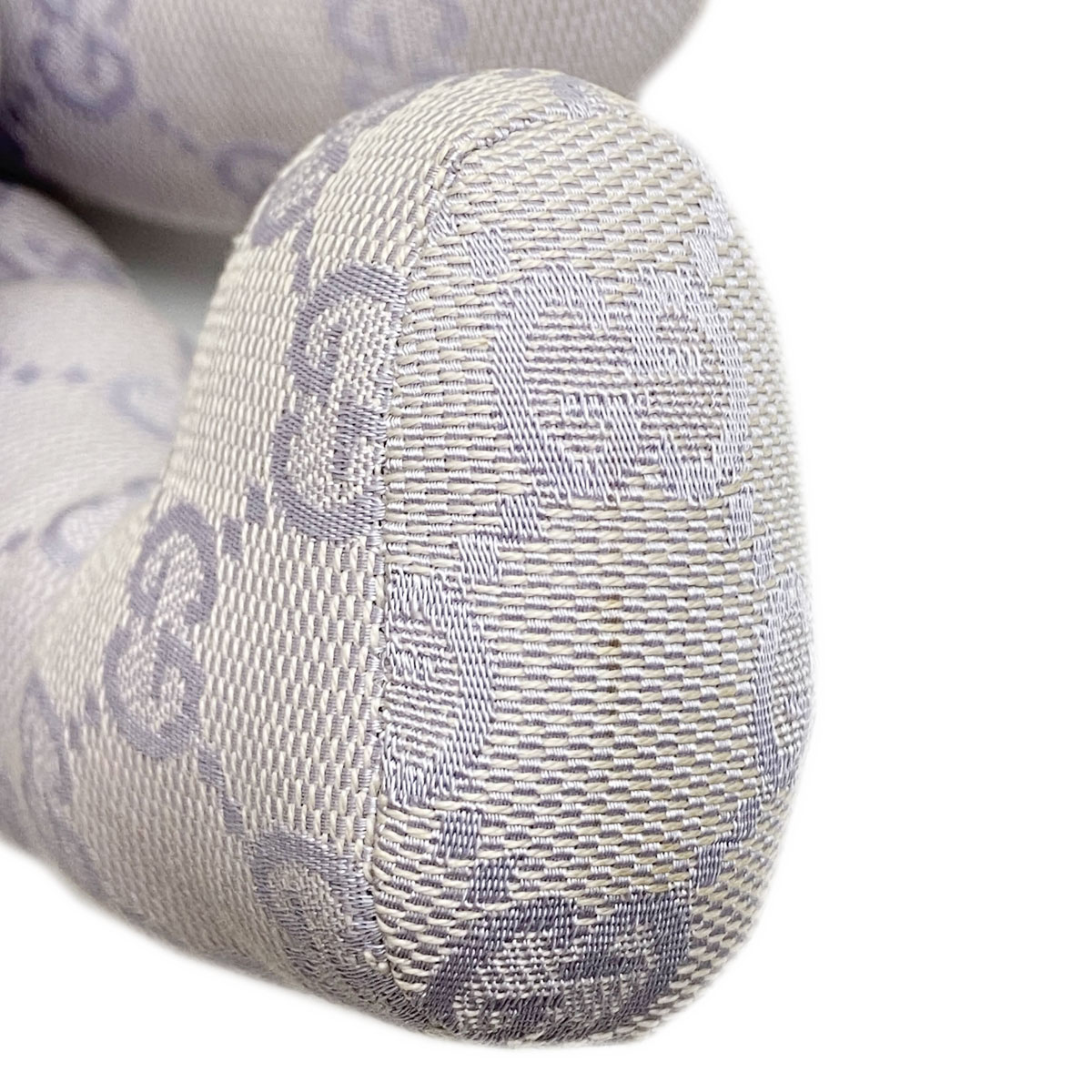 GUCCI グッチ テディーベア ぬいぐるみ 人形 GGキャンバス パープル