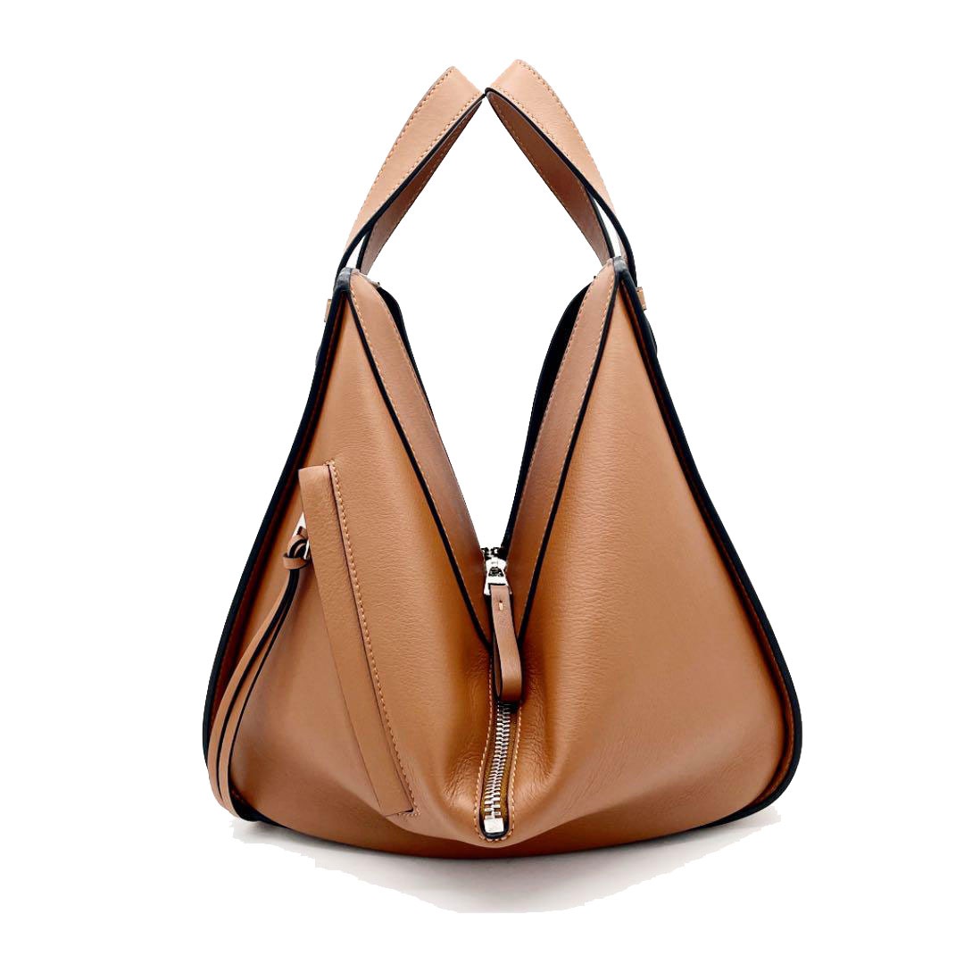 LOEWE ロエベ ハンドバッグ ハンモック スモール レザー タン 387.30.S35 ※ストなし