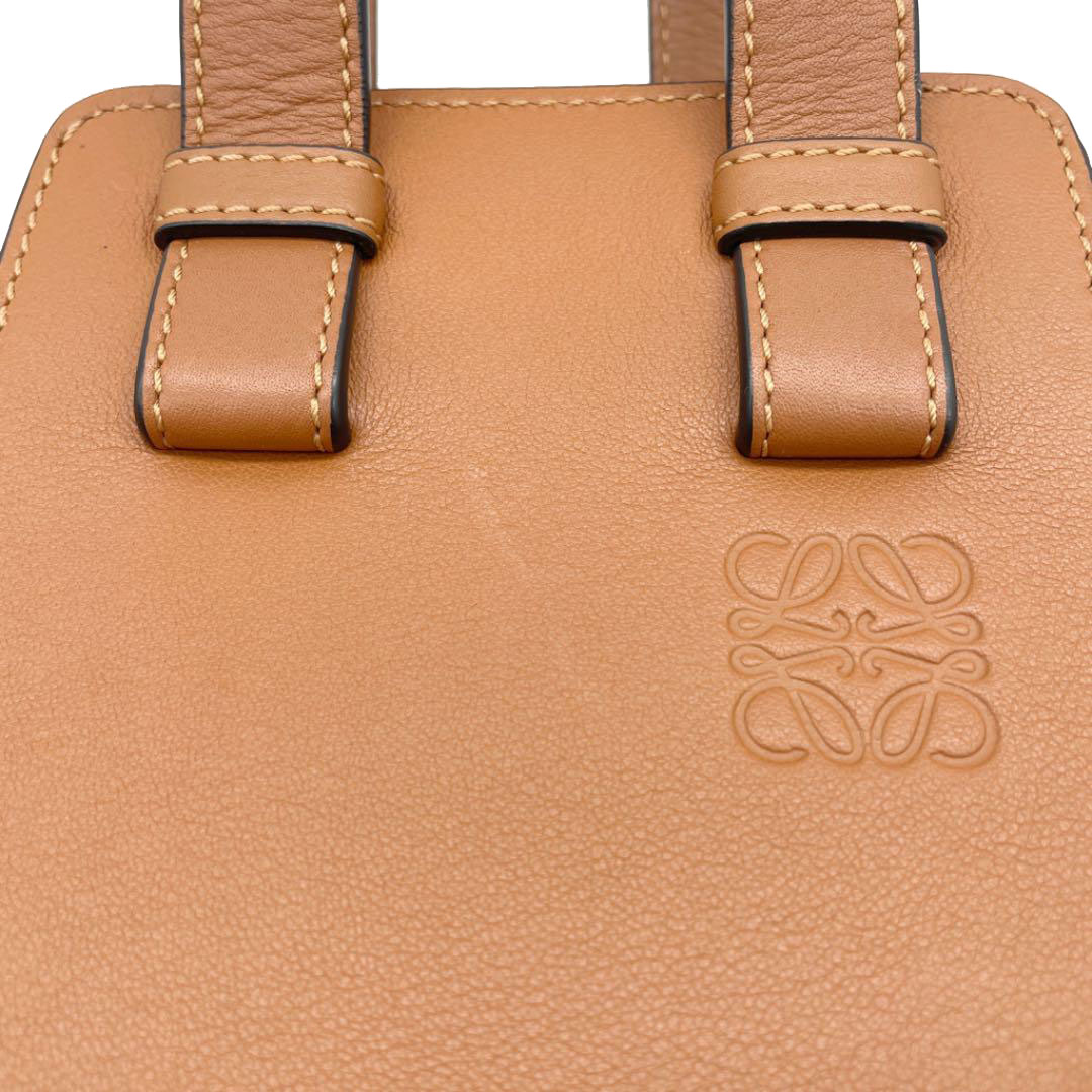 LOEWE ロエベ ハンドバッグ ハンモック スモール レザー タン 387.30.S35 ※ストなし