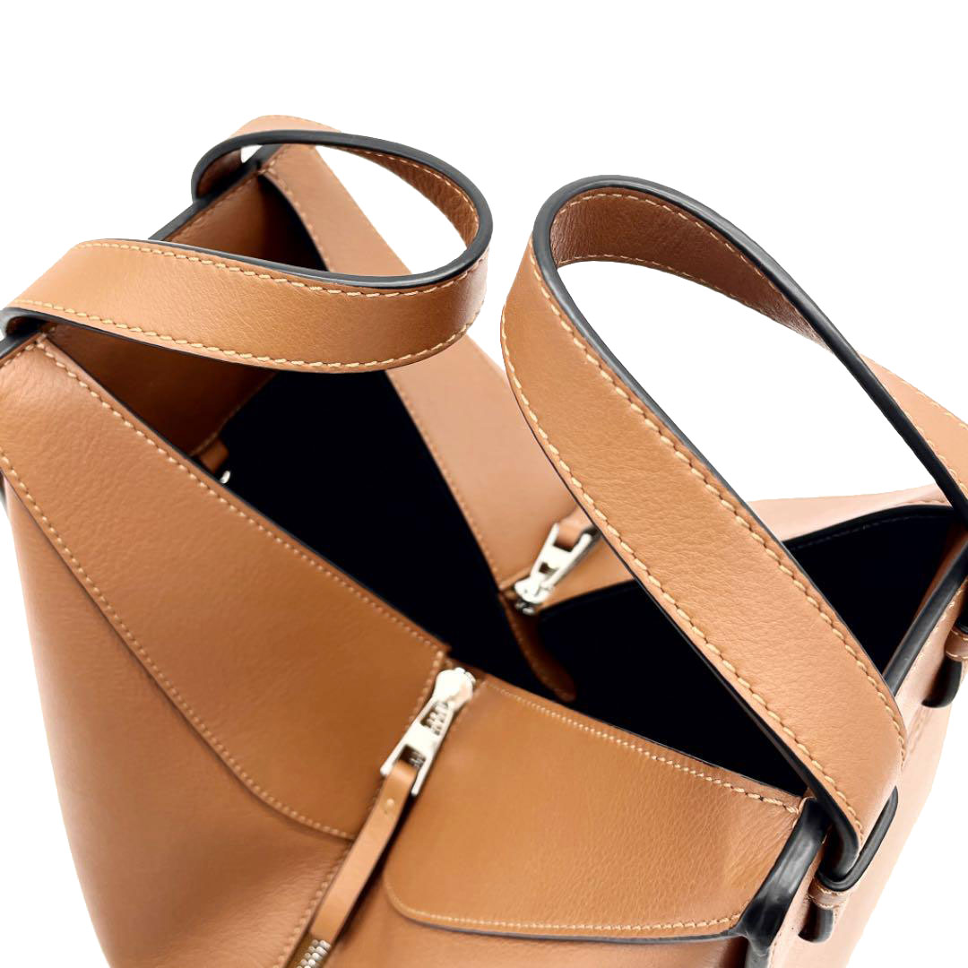 LOEWE ロエベ ハンドバッグ ハンモック スモール レザー タン 387.30.S35 ※ストなし