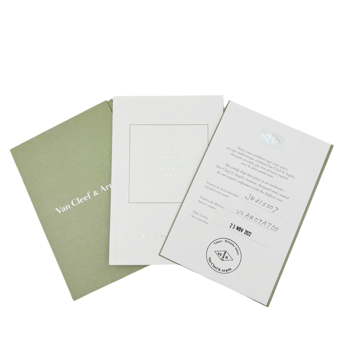 Van Cleef & Arpels ヴァンクリーフ&アーペル ペルレ ゴールドパール ブレスレット ミディアムモデル M Au750 ローズゴールド 18.1g