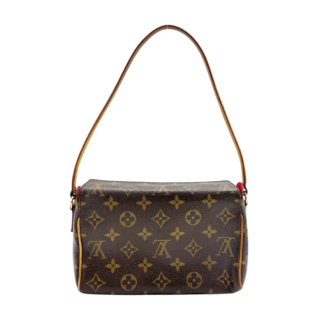 LOUIS VUITTON ルイヴィトン レシタル ハンドバッグ ショルダーバッグ モノグラム M51900