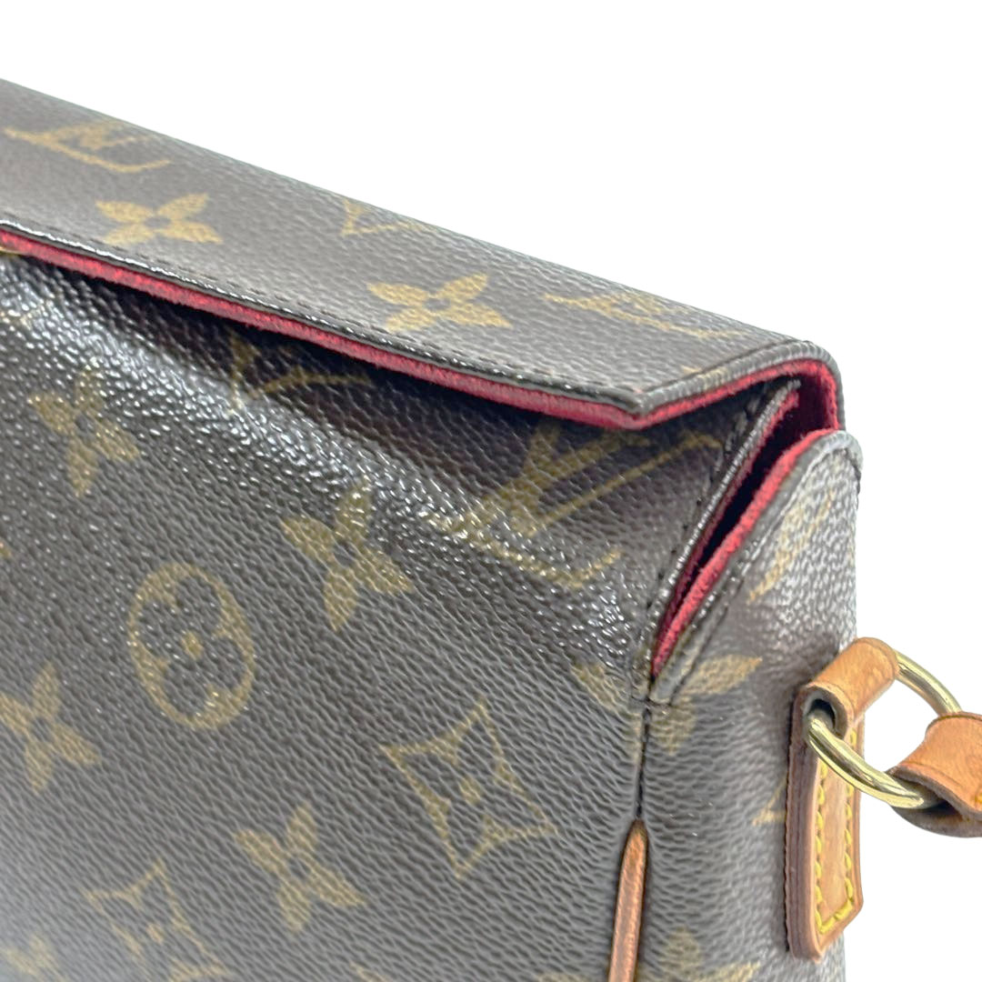 LOUIS VUITTON ルイヴィトン レシタル ハンドバッグ ショルダーバッグ