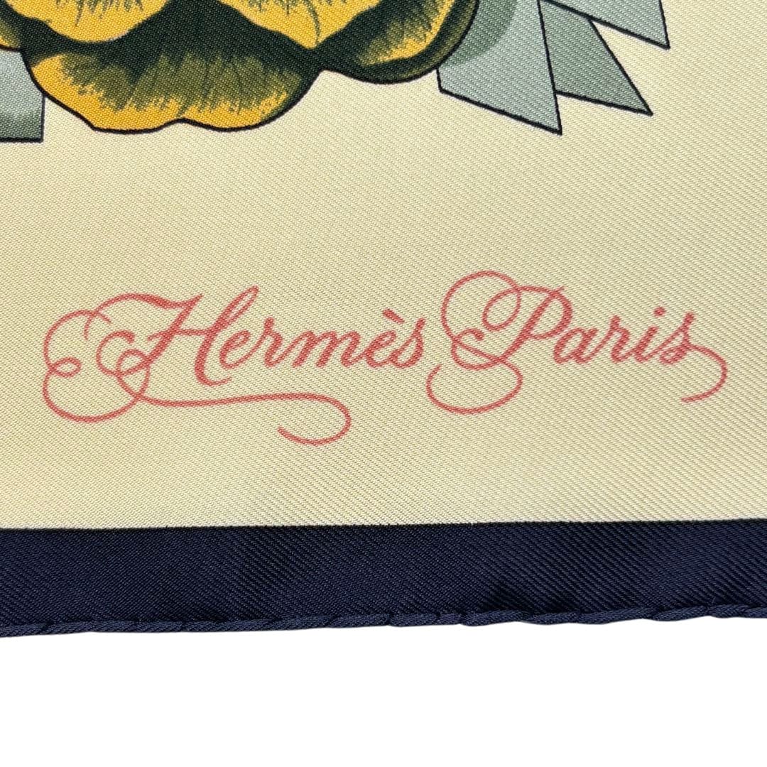 HERMES エルメス スカーフ カレ90 『Fleurs de L'Opera(オペラの花